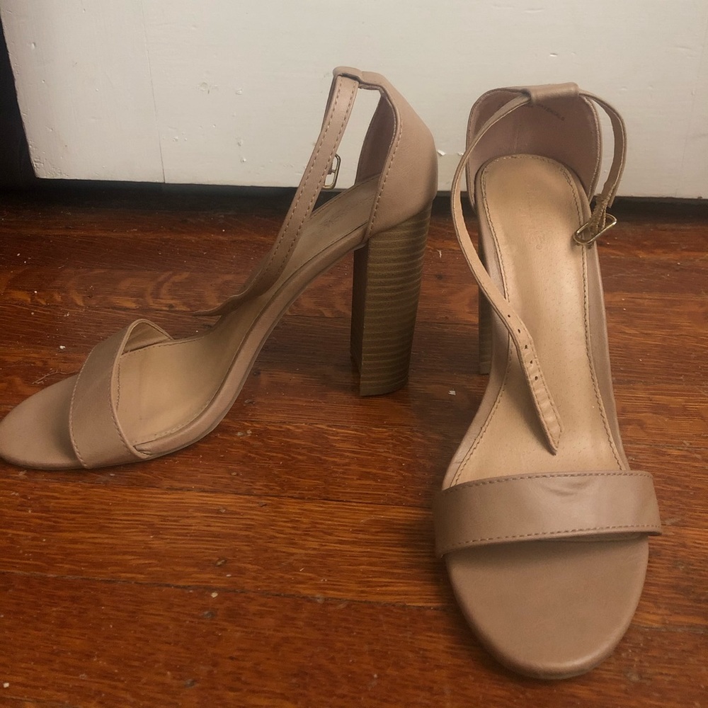 Charlotte Russe Tan Heels